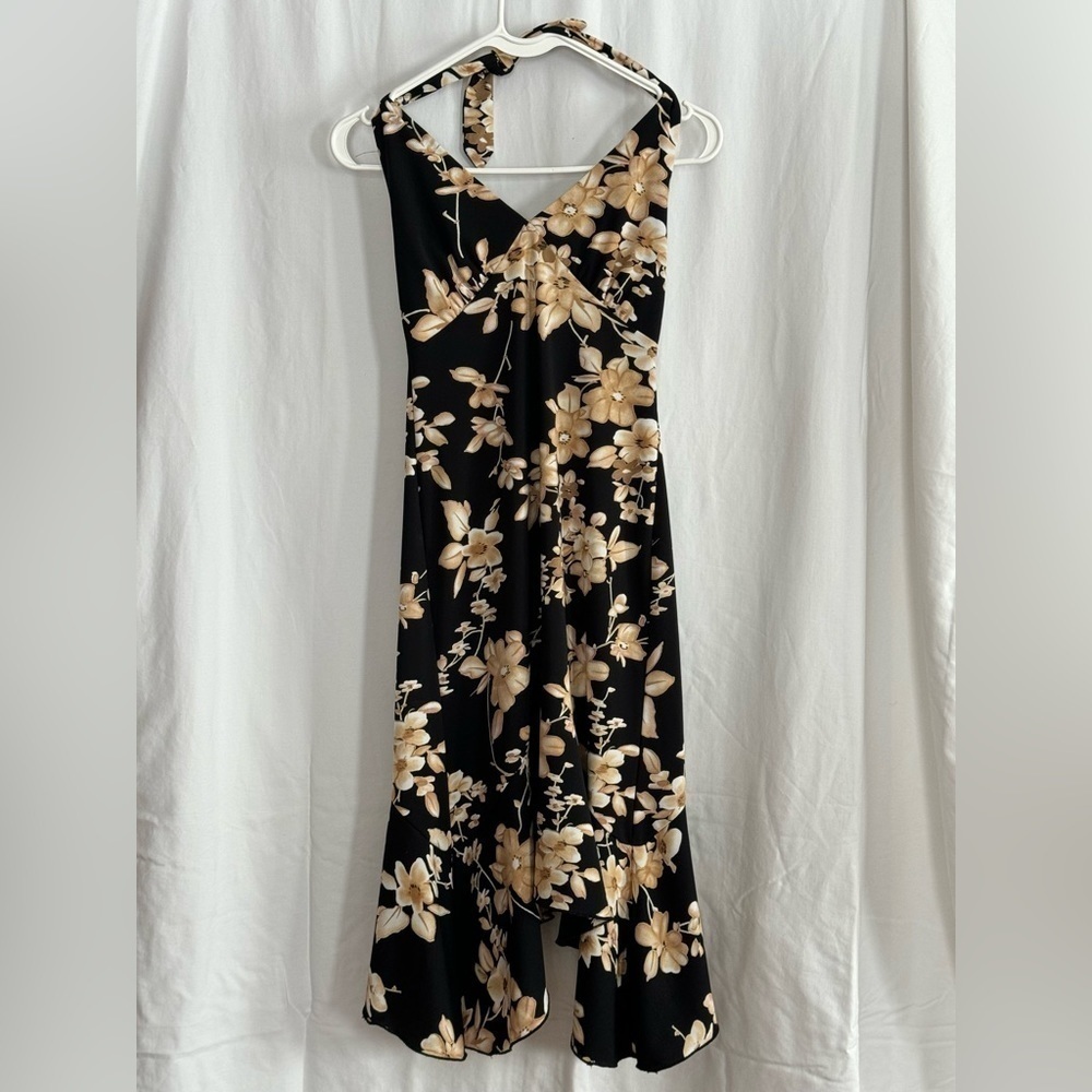 Halter style dress, knee length, size S. $10